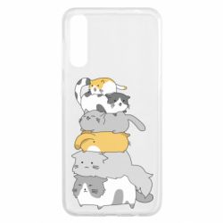 Чохол для Samsung A50 Cats - PrintSalon