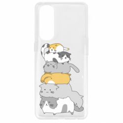 Чохол для Oppo Reno 4 Pro Cats - PrintSalon