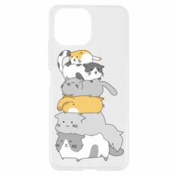 Чохол для Xiaomi Mi11 Lite Cats - PrintSalon