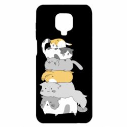Чохол для Xiaomi Redmi Note 9S / 9Pro / 9Pro Max Cats - PrintSalon