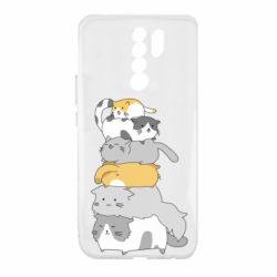Чохол для Xiaomi Redmi 9 Cats - PrintSalon