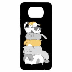 Чохол для Xiaomi Poco X3 Cats - PrintSalon