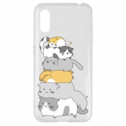 Чохол для Samsung A01 / M01 Cats - PrintSalon
