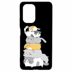 Чохол для Xiaomi Poco F3/K40 Cats - PrintSalon