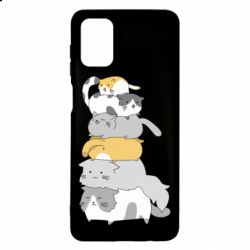 Чохол для Samsung M51 Cats - PrintSalon