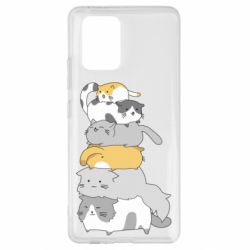 Чохол для Samsung S10 Lite Cats - PrintSalon