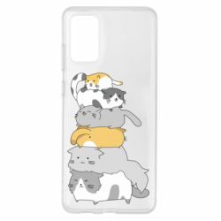 Чохол для Samsung S20+ Cats - PrintSalon