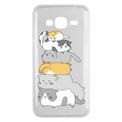Чохол для Samsung J3 2016 Cats - PrintSalon
