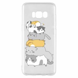 Чохол для Samsung S8 Cats - PrintSalon