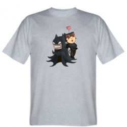 Мужская футболка Stedman Catwoman and Angry Batman