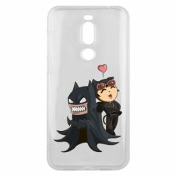 Чехол для Meizu X8 Catwoman and Angry Batman - PrintSalon