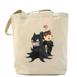 Эко-сумка Catwoman and Angry Batman - PrintSalon