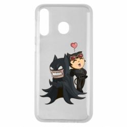 Чехол для Samsung M30 Catwoman and Angry Batman