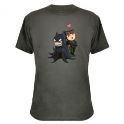 Камуфляжная футболка Catwoman and Angry Batman - PrintSalon