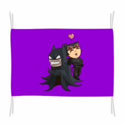 Прапор Catwoman and Angry Batman