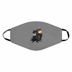 Маска многоразовая Catwoman and Angry Batman - PrintSalon