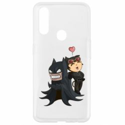 Чехол для Oppo A31 Catwoman and Angry Batman - PrintSalon