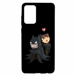 Чехол для Samsung A72 5G Catwoman and Angry Batman - PrintSalon
