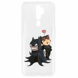 Чехол для Oppo A5/A9 2020 Catwoman and Angry Batman