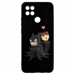 Чехол для Oppo A15s/A15 Catwoman and Angry Batman - PrintSalon