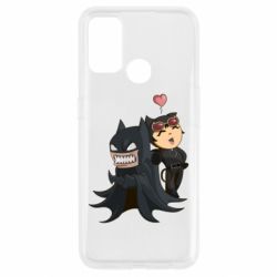 Чехол для Oppo A53/A32/A33 Catwoman and Angry Batman