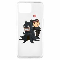 Чехол для Oppo A73 Catwoman and Angry Batman