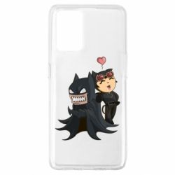 Чехол для Oppo A74 4G Catwoman and Angry Batman - PrintSalon