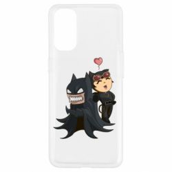 Чохол для Oppo Reno 4Catwoman and Angry Batman