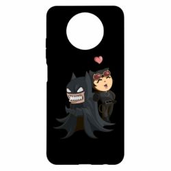 Чехол для Xiaomi Redmi Note 9 5G/Redmi Note 9T Catwoman and Angry Batman