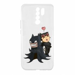 Чохол для Xiaomi Redmi 9 Catwoman and Angry Batman