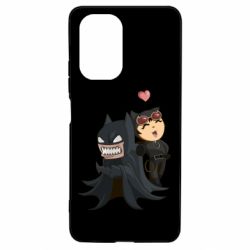 Чехол для Xiaomi Poco F3/K40 Catwoman and Angry Batman - PrintSalon