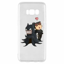Чехол для Samsung S8 Catwoman and Angry Batman