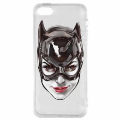 Чохол для iphone 5/5S/SE Catwoman art - PrintSalon