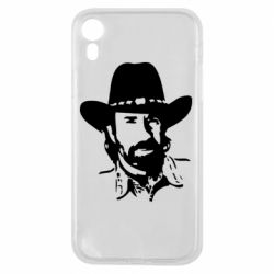 Чехол для iPhone XR Чак Норис