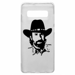 Чехол для Samsung S10+ Чак Норис - PrintSalon