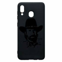 Чехол для Samsung A30 Чак Норис - PrintSalon