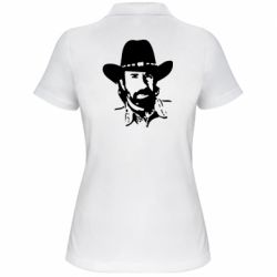 Женское поло Чак Норис - PrintSalon