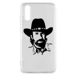 Чехол для Huawei P20 Чак Норис - PrintSalon