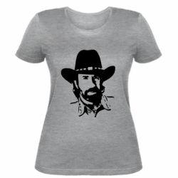 Женская футболка Чак Норис - PrintSalon