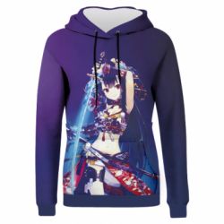 Жіноче 3D худі Chan with katana