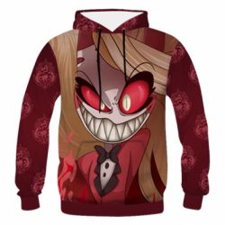 Чоловіче 3D худі Charlie Demon Hazbin Hotel - PrintSalon