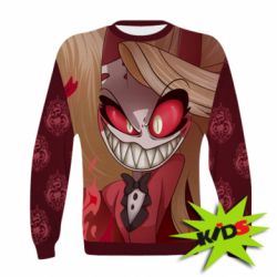 Дитячий 3D світшот Charlie Demon Hazbin Hotel - PrintSalon