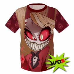 Дитяча 3D футболка Charlie Demon Hazbin Hotel - PrintSalon