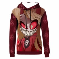 Жіноче 3D худі Charlie Demon Hazbin Hotel