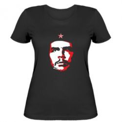 Женская футболка Che Guevara face - PrintSalon