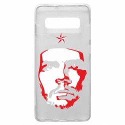 Чехол для Samsung S10+ Che Guevara face - PrintSalon