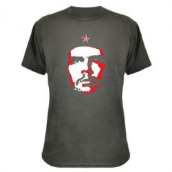 Камуфляжная футболка Che Guevara face - PrintSalon