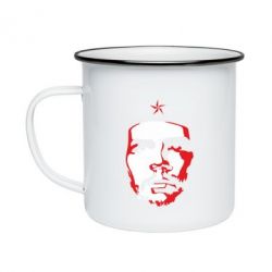Кружка эмалированная Che Guevara face