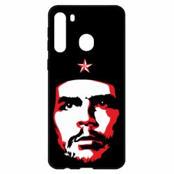 Чехол для Samsung A21 Che Guevara face-PrintSalon Чехол для Samsung A21 Che Guevara face