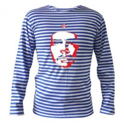 Тельняшка с длинным рукавом Che Guevara face - PrintSalon